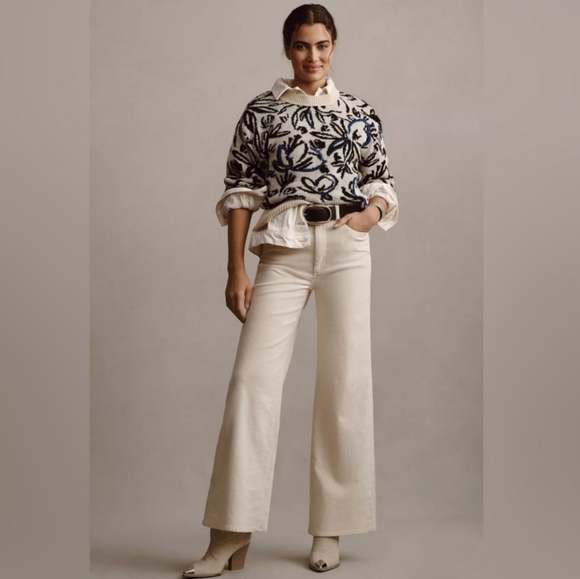 Floral Anthropologie Sweater - Picture 5 of 10